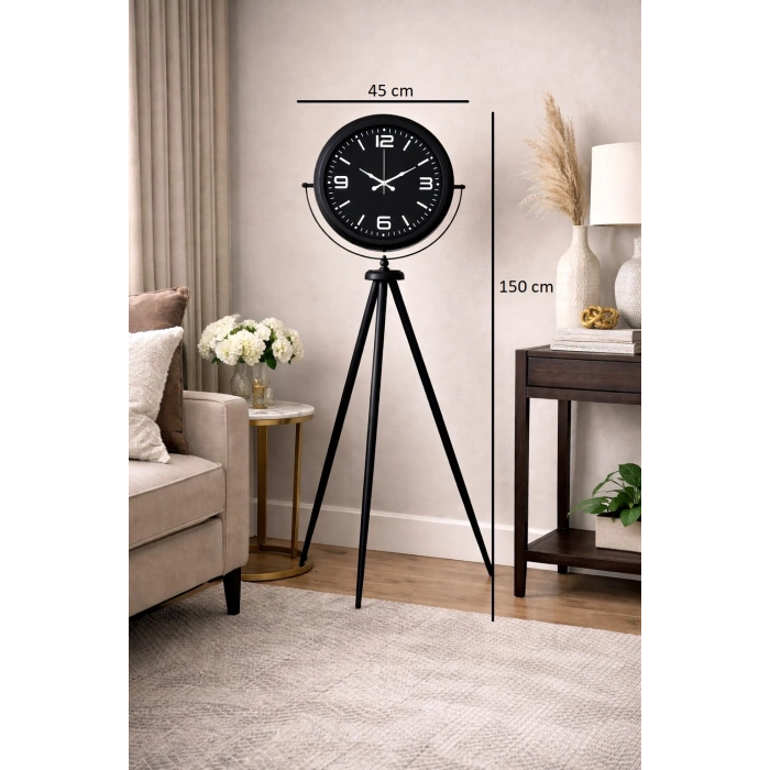 Zentime Black Legacy Tripod Ayaklı Saat