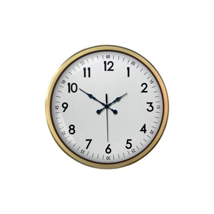 Zentime Eskitme Dekoratif Stil 52 Cm Metal Duvar Saati