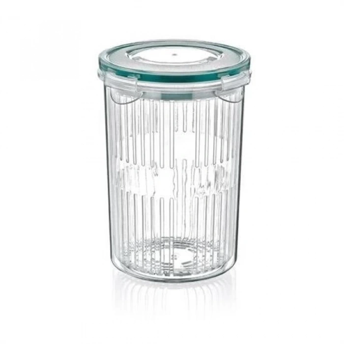 Zeytin Turşu Sebze Yıkama Kutusu Klipsli Kapaklı Saklama Kabı