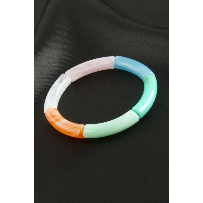 Zr Model Silindir Plastik Bileklik