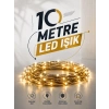 10 Metre Led Işık Gün Işığı Her Ortama Uygun Ampüllü