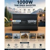 1000W Tam Sinüs İnverter 12V AC Çevirici | Sessiz Fanlı, USB Çıkışlı, Araç Karavan Tekne Solar Uyumlu Güç İnverteri