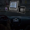 1080P Üçlü Lens Araba Dash Cam Dashcam Ön İç &amp; Arka HD Araba DVR 120 ° Açı Döngü Kaydı Yerçekimi Sensörü (5047)