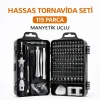 115 Parça Manyetik Uçlu Hassas Tornavida Seti