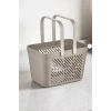 12li Gri Çok Amaçlı Kulplu Sepet Mutfak Banyo Organizer Ekonomik Set