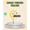 12 Parça Akrobat Vidalama Uç Seti Esnek Dar Alan Kullanım