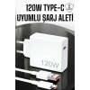 120W Şarj Aleti Type-C Uyumlu Turbo Şarj Aleti