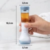 140 İğneli Serum Hazneli Dermaroller – 0-3 mm Ayarlı Dermaroller Mikro İğneli Saç, Cilt ve Vücut Bakım Aparatı (5047)
