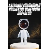 180 Derece Dönebilen Astronot Masa ve Gece Lambası Projektör