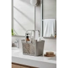 2li Gri Kulplu Organizer Sepet Mutfak Banyo Düzenleyici Taşıma Seti