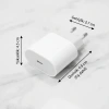 20W USB-C Hızlı Şarj Adaptörü – Power Delivery (PD) Destekli Güç Adaptörü, Güvenli Şarj Başlığı (5047)