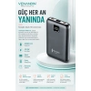 22.5W Hızlı Şarj Özellikli 10000 mAh Kapasiteli Kompakt Powerbank