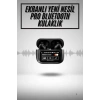 2.Nesil Pro Ekranlı Sesli Görüşme Yapabilen Kablosuz Bluetooth Kulaklık