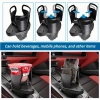 2’si 1 Arada Ayarlanabilir Araç Bardak Tutucu, Genişleyebilir Üst Kısım 3”-6.2”, Şişe Adaptörü, Araba Organizatörü, Dayanıklı Taban, Ramblers Hydroflask Uyumlu, Modern Araç Düzenleyic