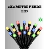 2x2 Metre Pil ile Çalışan Perde LED Işık – 8 Modlu Dekoratif