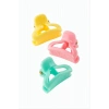 3 Adet Oval Mandal Toka 2 cm
