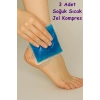 3 Adet Termojel Sıcak Soğuk Kompres Jel Buz Paketi, 3 Adet Soğutucu Jel Isıtıcı Jel Kompres 13x13cm