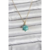 316L Çelik Zincir Gold Renk Kaplumbağa Model Kadın Kolye