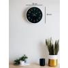 36 Cm Beyaz Klasik Duvar Saati
