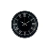 36 Cm Gri Roma Rakamlı Zarif Duvar Saati