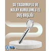 360° Ayarlanabilir Çok Fonksiyonlu Duş Başlığı