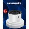 3D Alev Işıklı Aromaterapi Makinesi – 360 ml Su Kapasiteli Sessiz Difüzör