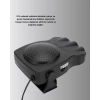 3’ü 1 Arada Araç İçi Isıtıcı ve Fan 150W Güçlü ve 360° Dönebilen Başlıklı