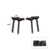 4 ADET KAHVERENGİ SOFRA AYAK KOMPLE PLASTİK 20CM AÇ KAPA (5047)