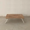 4 ADET SİYAH SOFRA AYAK KOMPLE PLASTİK 20CM AÇ KAPA (5047)
