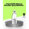 4 lı Gıda Sınıfı Paslanmaz Çelik Taşınabilir Blender
