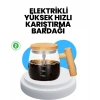 400 ml Şarjlı Karıştırıcı Bardak – IP6 Su Geçirmez, Isıtma Altlıklı