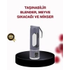 450 ml Taşınabilir Blender – Tip-C Şarjlı 12 lı Meyve Sıkacağı