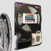5 Metre Rgb Şerit Led Seti-iç ve Dış Mekan Silikonlu-tak Çalıştır