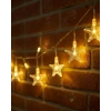 5 Metre Yıldız LED Işık Günışığı Beyaz İç Mekan Dekoratif Aydınlatma