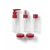 5 Parça Seyahat Dolum Şişesi Seti 30 ml Hafif Tasarım