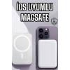 5000 Mah İOS Uyumlu Magsafe Kablosuz Şarj Hızlı Şarj Desteği