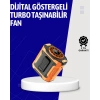 5000mAh Şarjlı Soğutma Fanı Taşınabilir