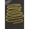 6 mm Oval Zincir 1 metre