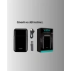 USB Şarjlı Traş Makinesi – Piston + Ağ Başlık, 600 mAh Batarya