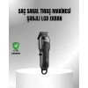 7000 RPM Güçlü Motorlu LCD Göstergeli Şarjlı Tıraş Makinesi