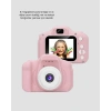 8MP Mini Çocuk Fotoğraf Makinesi – Pembe Ses Kaydı Özellikli