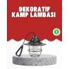 Açık Hava Etkinlikleri İçin Çam Kozalağı Gece Işığı