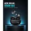 Açık Kulak Bluetooth Kulaklık 5.4 APTX Destekli Ergonomik Tasarım