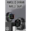 Akıllı Saat Bluetooth Bağlantılı Amoled Ekran Uyku ve Sağlık Takibi