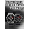 Akıllı Saat Dokunmatik Ekran Sesli Görüşme ve Bildirim Görme Sağlık Takibi