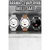Akıllı Saat Titreşimli Amoled Ekran Uyku ve Sağlık Takibi Sesli Görüşme