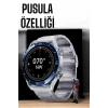 Akıllı Saat Yeni Nesil Bluetooth Bağlantılı Uyku ve Sağlık Takibi NFC ve GPS