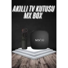 Akıllı TV kutusu Mx Box Android 7.1 TV kutusu 2.4G Wifi
