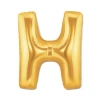 Altın Sarısı Folyo Harf Balon 1 Metre