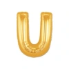 Altın Sarısı Folyo Harf Balon 1 Metre